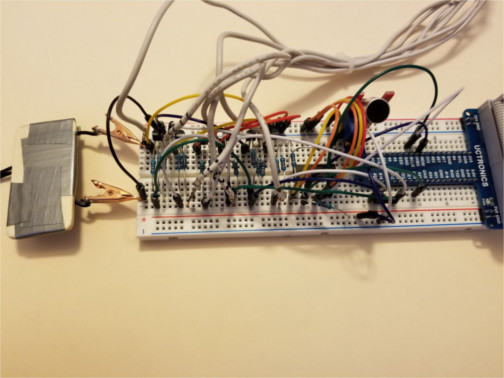 Raspberry Pi and sound sensor controlling Snowflake display